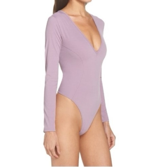 Intimately Free People Bodysuit Women's Size Small Purple - Picture 2 of 12
